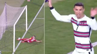 Незачетеният гол тогава вбеси Роналдо, а сега остави Португалия извън Мондиал 2022 (видео)