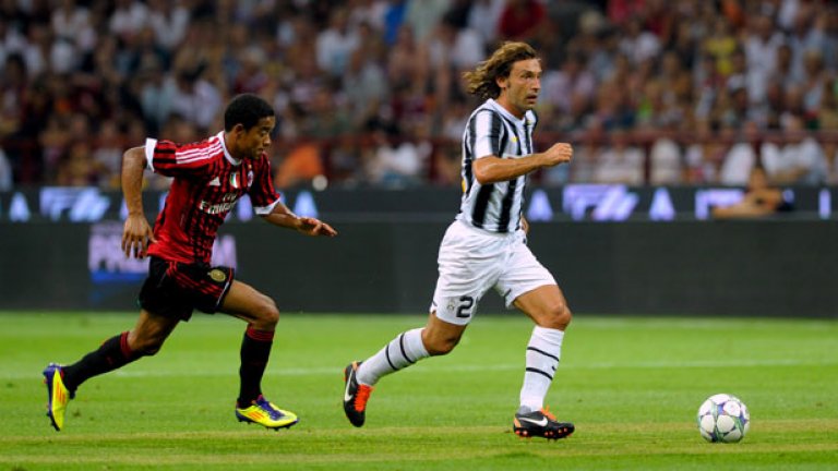 Андреа Пирло дебютира за Юве срещу бившия си клуб това лято 
в ежегодния приятелски мач за трофея "Луиджи Берлускони", спечелен от Милан с 2:1