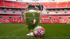 УЕФА показа новата топка на Шампионската лига