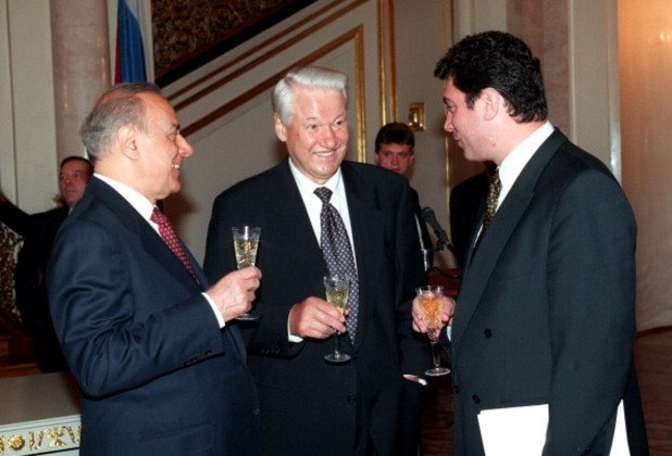 През 90-те години Борис Немцов беше считан за възможен наследник на руския президент Борис Елцин