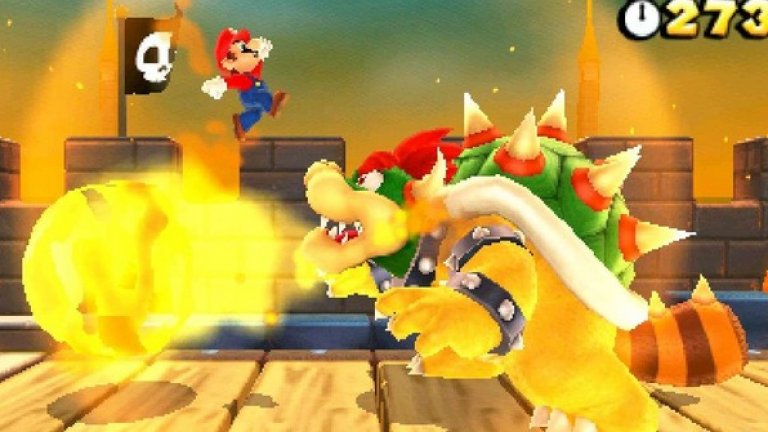 Super Mario 3D Land (3DS)

В челната петица на най-продавaните заглавия за 3DS няма особено разнообразие, защото три от тях са от поредицата Pokеmon. С 11.4 милиона продадени копия Super Mario 3D Land е заела 5-ото място, но всъщност е истинската причина да притежавате неостаряващата портативна конзола и днес.  Тя е първата триизмерна игра от серията, създадена специално за преносима конзола на Nintendo. В нейните компактни размери си дават среща всички онези елементи, които правят 3D Mario игрите толкова популярни, а освен това Super Mario 3D Land е и отлично доказателство за оригиналността и потенциала на 3D технологията в конзолата. 

Докато Nintendo продължава да портва WiiU игри за Switch с обезпокоително темпо, 3DS каталогът на компанията изглежда недосегаем, затова и Super Mario 3D Land е играта, която може да ви накара да посегнете към системата. В крайна сметка, кой не би искал да има такъв фантастичен свят, който буквално се побира в джоба?