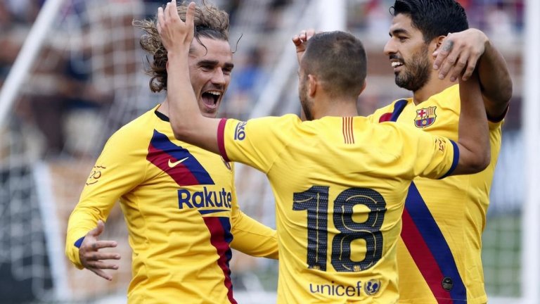 Барселона даде повод на феновете си за оптимизъм преди началото на сезона.
