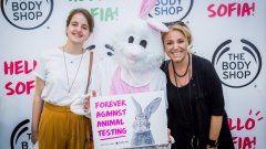 Хилда Казасян и дъщеря й също подкрепиха идеята на Body Shop
