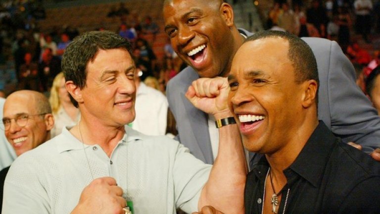 Силвестър Сталоун, Меджик Джонсън, Шугър Рей