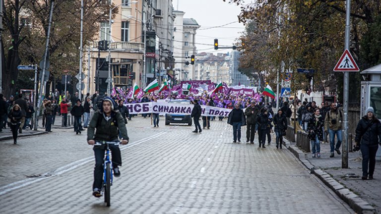 София - столица на протестите