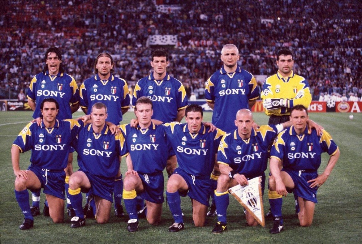 Снимка на "Олимпико" преди финала с Аякс през 1996 г. Спомнете си кои бяха героите на Марчело Липи.