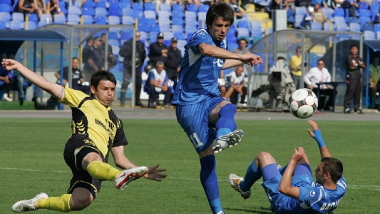 Георги Христов има едва 5 гола в 30 мача за Левски този сезон