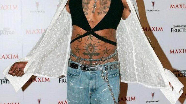 Родман по случай най-горещите 100 в класацията на „Максик” през 2005-а.