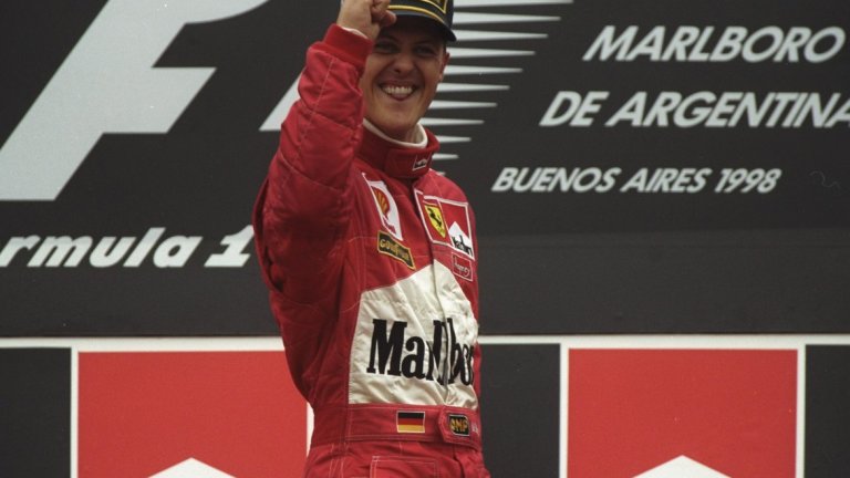 Михаел Шумахер спечели пет от седемте си световни титли с отбора на Ferrari