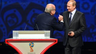 сеп блатер, владимир путин, фифа,