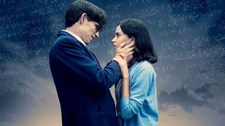 Номинираният в пет категории за Оскар филм "Теорията на всичко" доказва как от живота на един учен може да се направи сантиментална драма