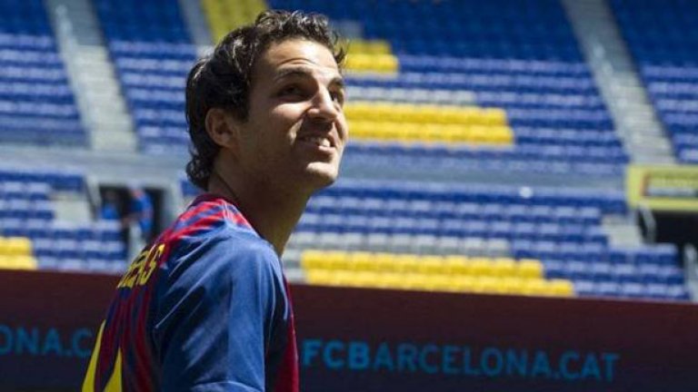 Сагата около преминаването на Сеск Фабрегас от Арсенал в Барселона продължи повече от година
