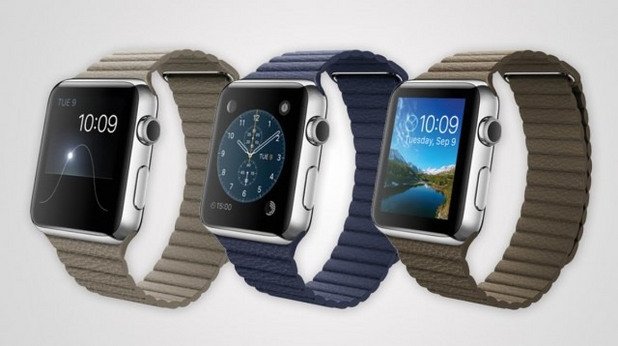 И още три верижки, които ще се продават с Apple Watch - The Leather Loop колекцията - още един кожен вариант  -ръчноизработен в Наполи, Италия. В нея са вградени магнити, които я правят по-стегната. Каишката в трите й цвята е достъпна само за 42 милиметровите часовници