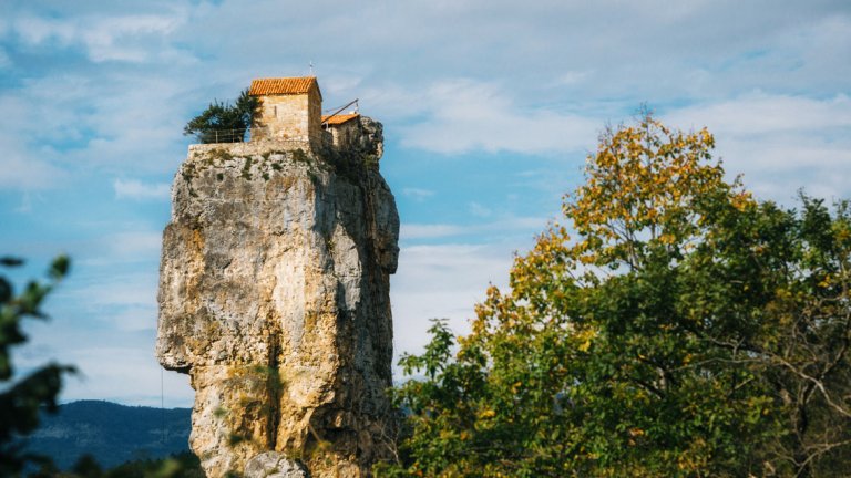 Един комплекс в Грузия, който няма аналог по света