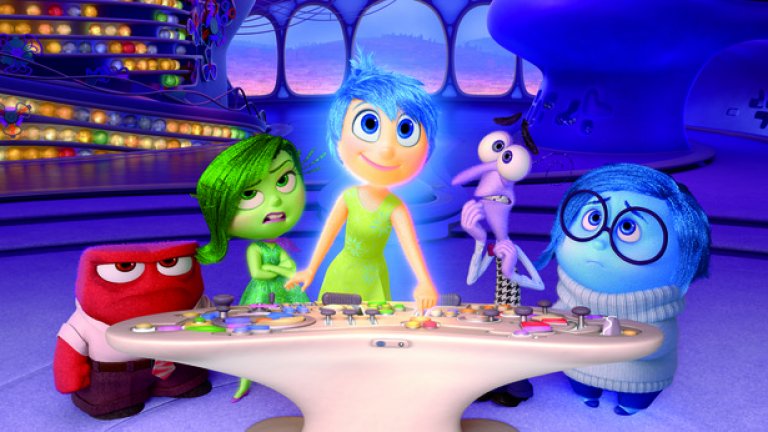 "Отвътре навън" (Inside Out) има номинация за най-добра анимация