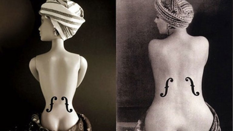 Violon d'Ingres, една от най-известните художествени фотографии на Ман Рей