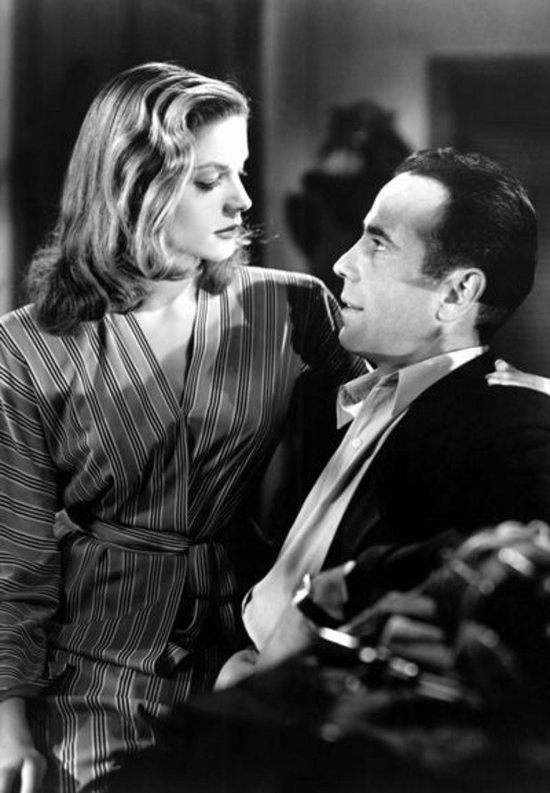 На снимачната площадка на "Да имаш и да няма" Лорън Бакол и Хъмфри Богарт се влюбват