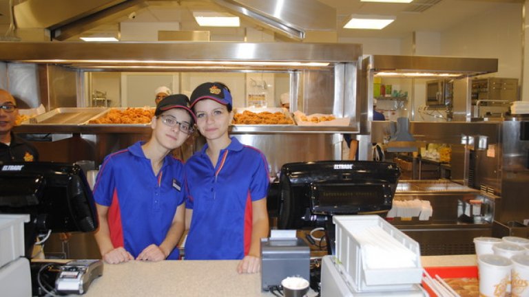 Между 500 и 1000 клиенти на ден могат да похапнат в Texas Chicken