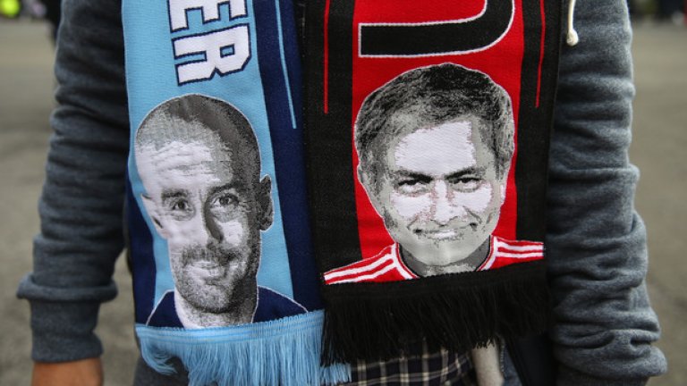 В неделя е градското дерби на Манчестър