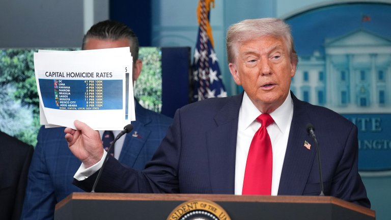 Президентът постави под федерален контрол полицията в столицата