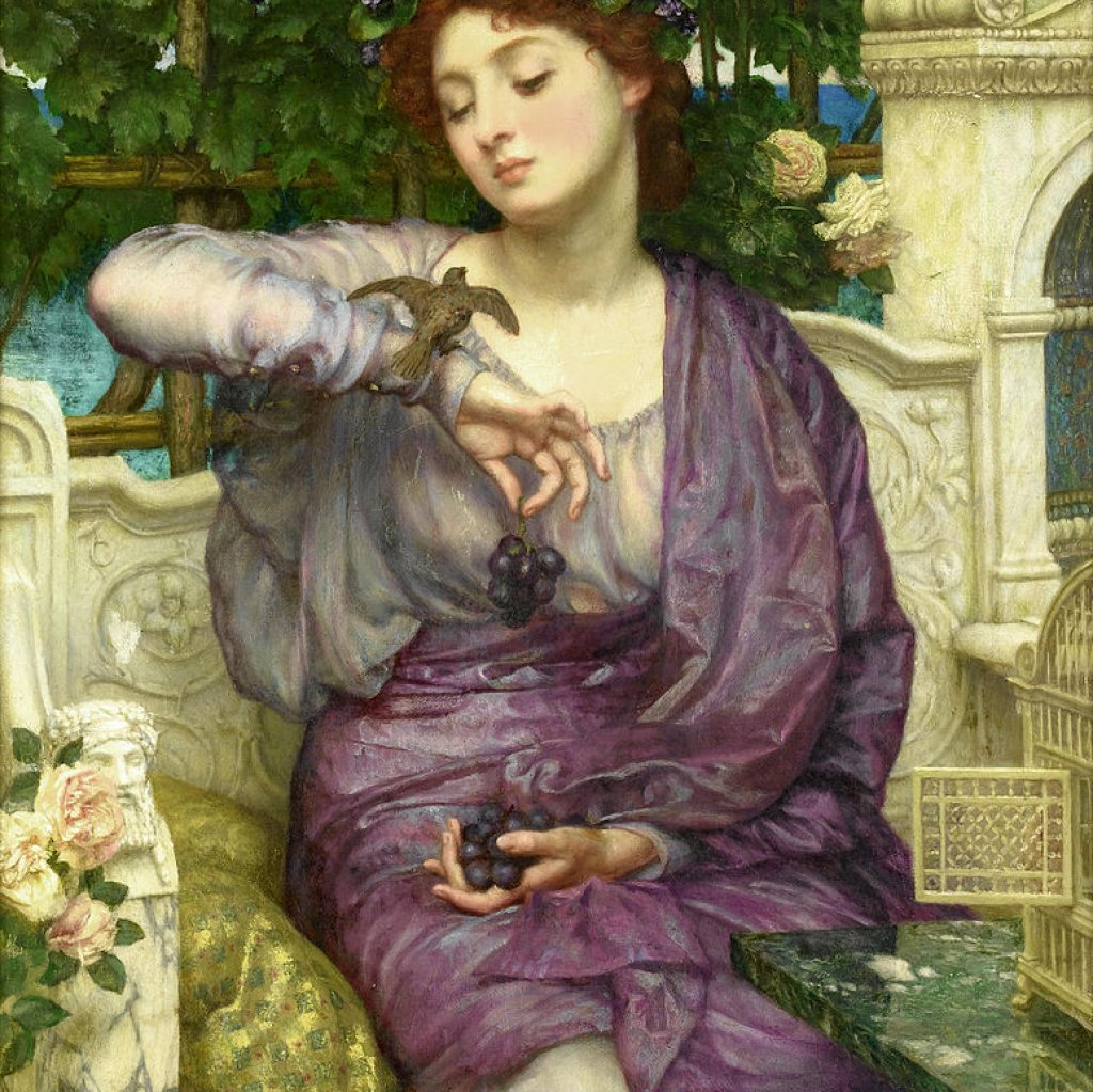 Sir_Edward_John_Poynter_lesbia_and_her_sparrow