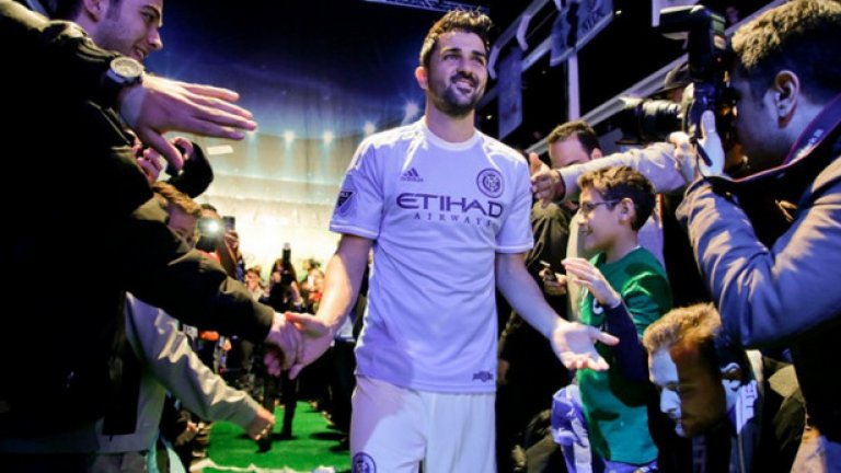 Давид Вия
Вия е с 4 гола в 6 мача в Щатите през настоящата кампания.