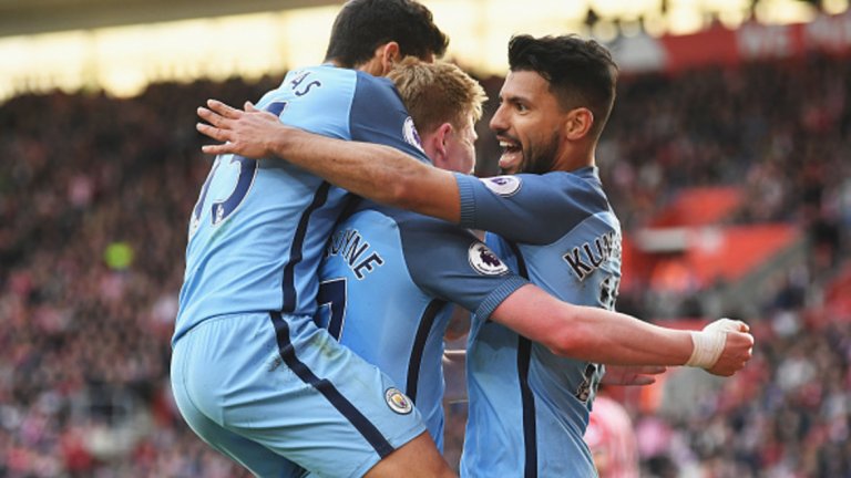 Агуеро има 146 гола във Висшата лига и е на 10-о място във вечната ранглиста на стрелците.