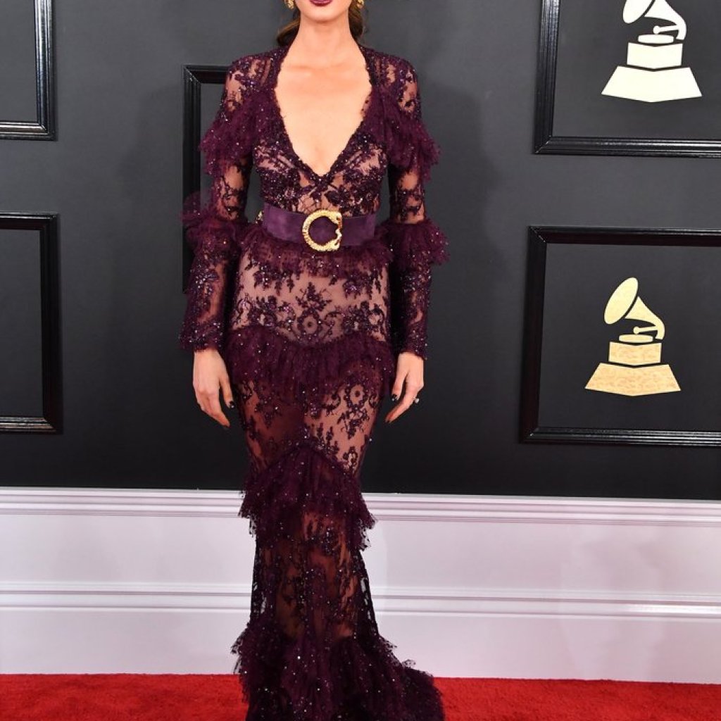 Никол Трунфио 
Никол е в рокля на Zuhair Murad.