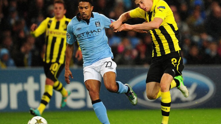 Ляв бек: Гаел Клиши – един от ключовите играчи за Сити в момента.