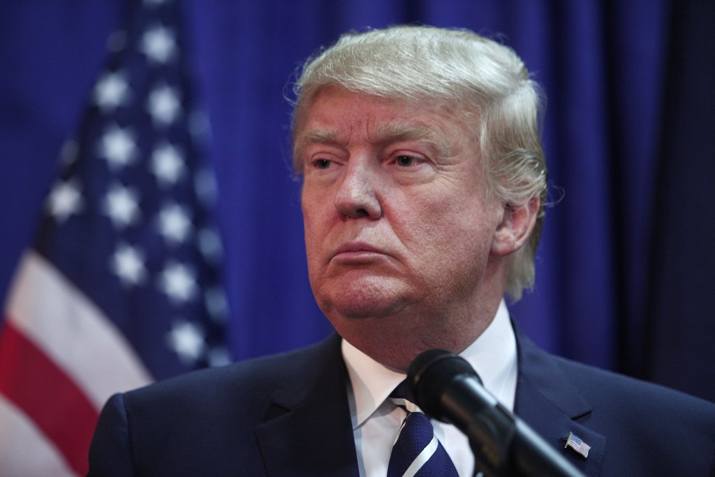 Donald Trump Addresses GOP Lincoln Day Event In Michigan