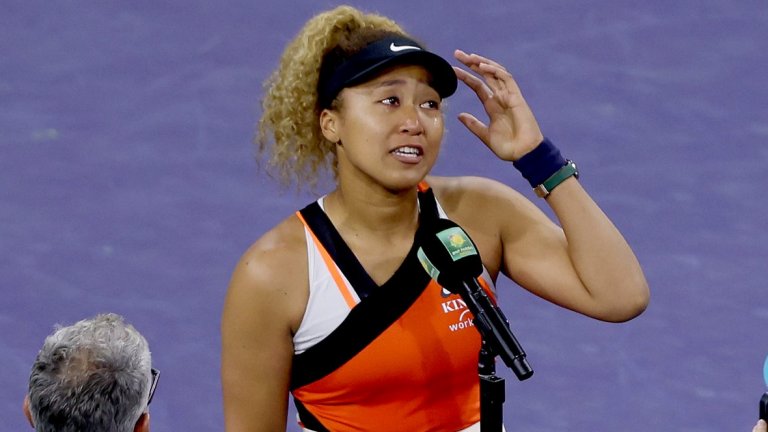 Подвикване от трибуните разплака Наоми Осака и доведе до загубата ѝ (видео)