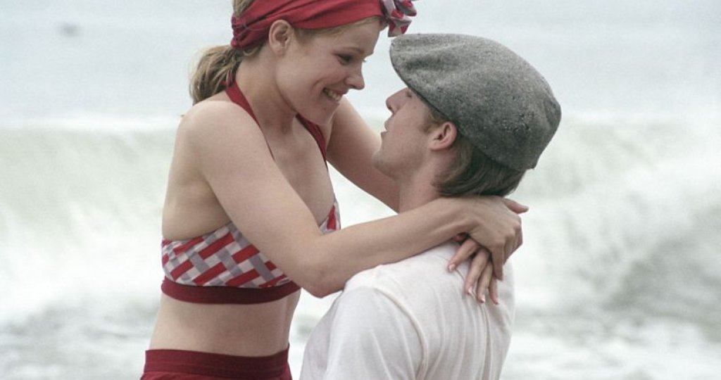 Рейчъл Макадамс и Раян Гослинг в Тетрадката