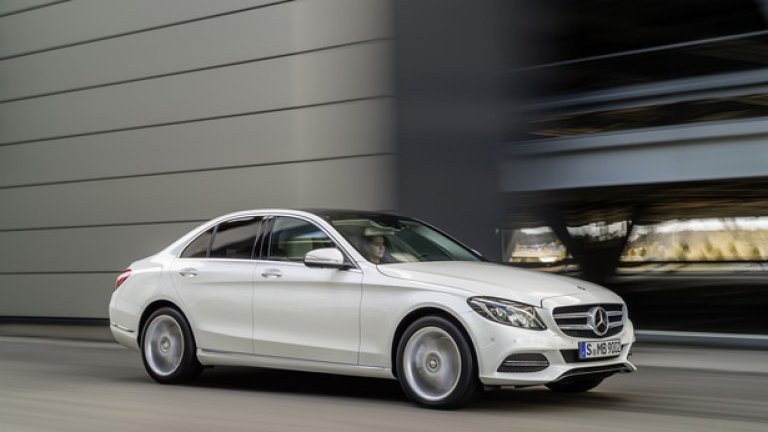 С-класата на Mercedes е с много висок резултат - 92% на пътуващите в автомобила