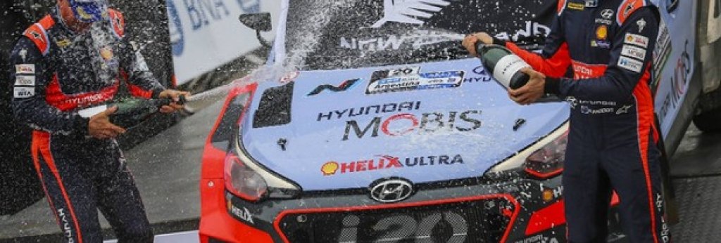 Хейдън Падън спечели в Аржентина първата си победа в световния рали шампионат