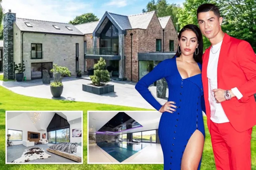 Добре дошли в новото имение на Роналдо в Англия