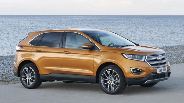 Ford Edge
Европейската версия на Edge дебютира във Франкфурт. Моделът е базиран на платформата на Mondeo и ще е позициониран над Kuga и Ecosport.