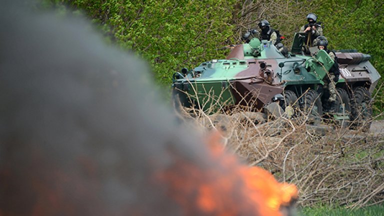 Киев поднови антитерористичната операция в Източна Украйна след Великден