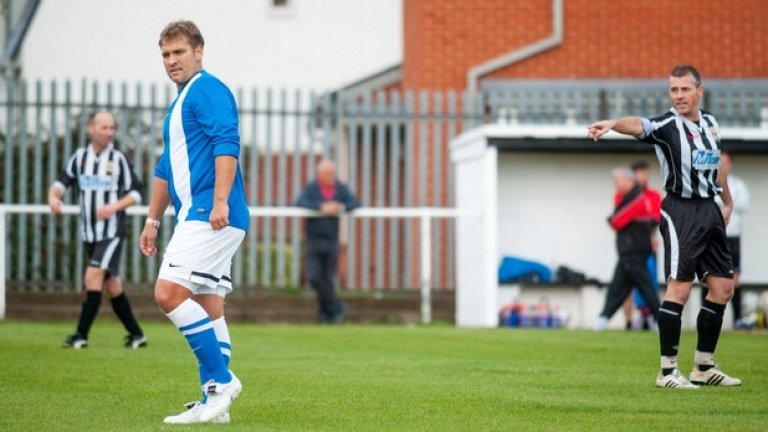 Стилиян Петров отново на терена