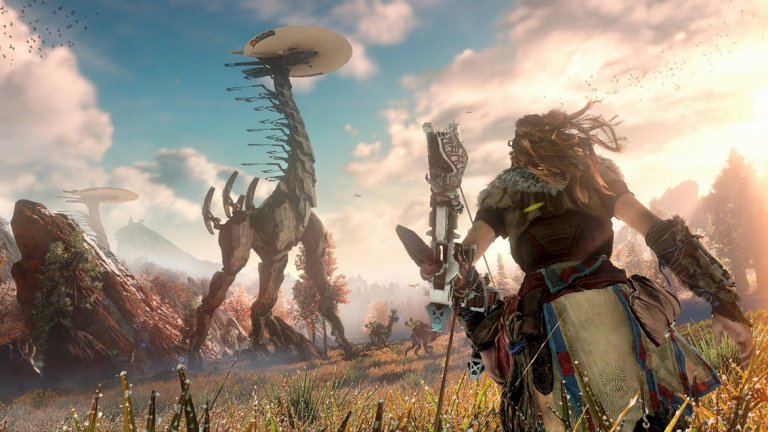 Horizon: Zero Dawn 2
Horizon: Zero Dawn беше фантастична игра, която постави основите на цяла поредица с огромен потенциал. Играта не само пожъна страхотни ревюта и се продаде дори още по-добре, но главната героиня Ейлой се превърна в едно от лицата на PlayStation. 
Холандците от Guerrilla Games изградиха нещо специално със своя свят на древни машини-животни и племена, които се борят за оцеляване. Това не прилича на нищо друго в гейминга и вече е узряло за продължение. Вече знаем, че в момента се работи по нова игра, защото актрисата Джанина Гаванкар се изпусна, че има роля в нея. Така че Horizon: Zero Dawn 2 е само въпрос на време, а ние мислим, че моментът ще дойде през 2021 г.