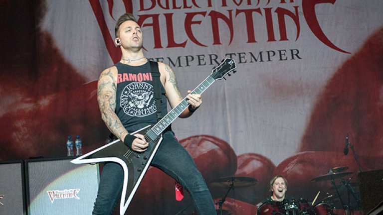 Bullet For My Valentine бяха и в България - миналата година на Sofia Rocks 2013