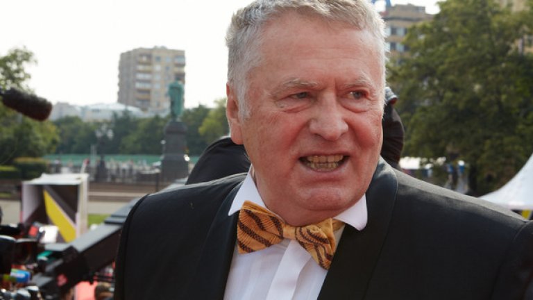 Лидерът на либерално-демократическата партия на Русия Жириновски има топли отношения с Путин