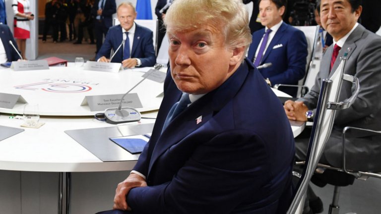 Американският президент е на срещата на Г-7 все по-изолиран от световните лидери