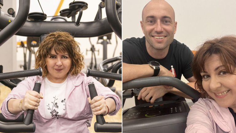 В началото на проекта ни за по-активен живот Get in Shape 4 радиоводещата и актриса подходи с хъс, но и малко притеснение. Три месеца по-късно налице са усмивките на лицата на нея и треньорът ѝ Михаил Мусов за постигнатите резултати във фитнеса и за вдъхновението, което вече се разпространява сред близки и познати.