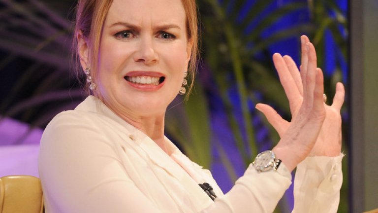 Никол Кидман има панически страх от... пеперуди