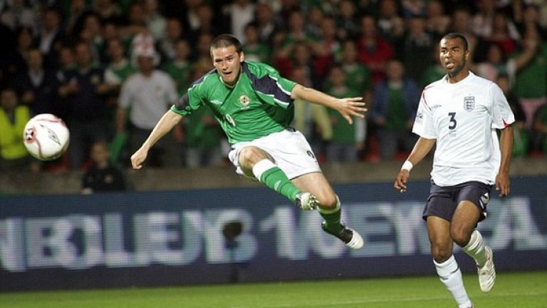 
8. Северна Ирландия - Англия 1:0, квалификация за Мондиал 2006, 2005 г.
Единственото поражение за англичаните по време на кампанията за класиране на световното първенство. Те не бяха губили от Северна Ирландия от 1972-а.