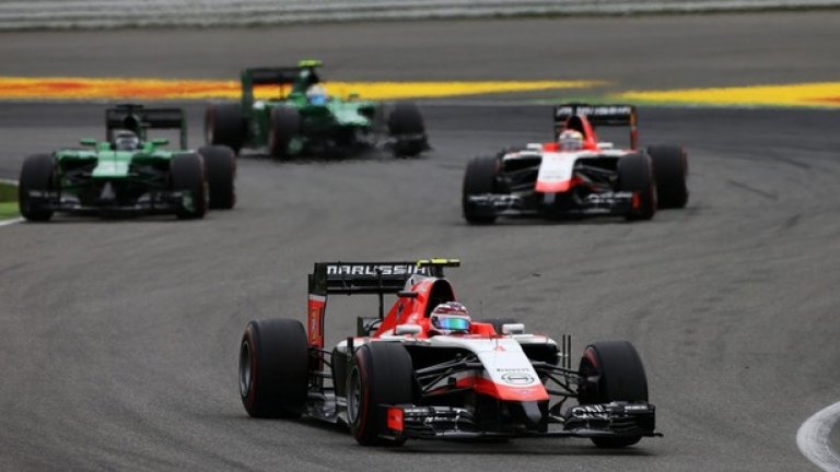През 2014 фалираха два тима в световния шампионат: Caterham и Marussia