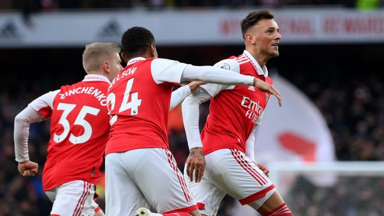 Шампионска победа в 97-ата минута за Арсенал!