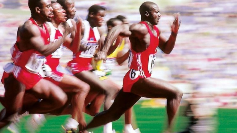 24 септември 1988 г. Бен Джонсън с лекота разбива съперниците на финала на 100 м на олимпиадата в Сеул. Но и титлата му, и световният рекорд са отнети заради положителна допинг проба.