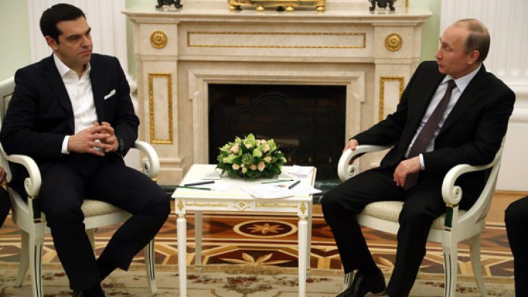 Спекулациите за газово споразумение между Русия и Гърция започнаха с посещението на Ципрас в Москва преди седмица