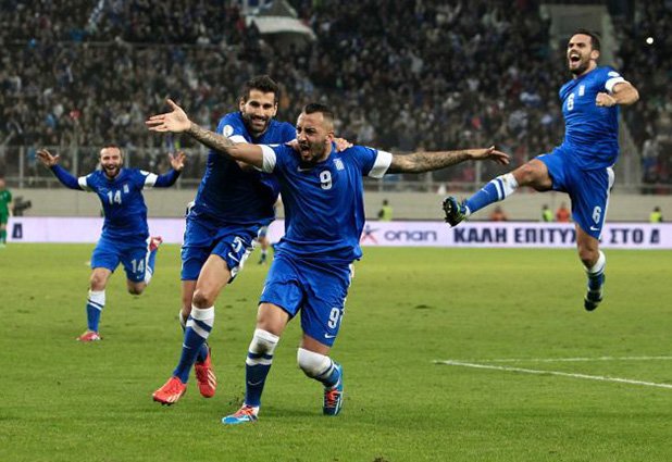 Костас Митроглу бе героят за Гърция в първия мач.